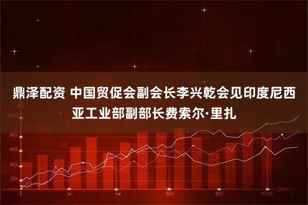 鼎泽配资 中国贸促会副会长李兴乾会见印度尼西亚工业部副部长费索尔·里扎